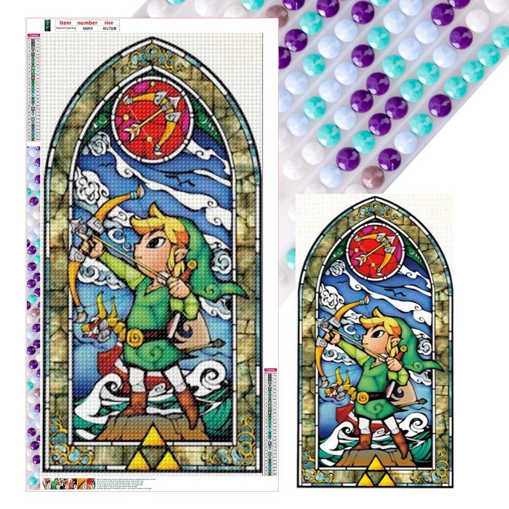 Diamond Painting - Full Round - Zelda (40*75CM)