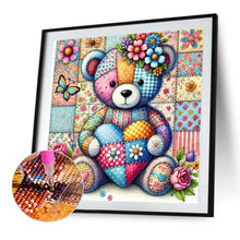 Load image into Gallery viewer, Diamond Painting - Full Square - Colorful Patchwork Bear (30*30CM)