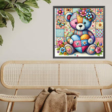 Load image into Gallery viewer, Diamond Painting - Full Square - Colorful Patchwork Bear (30*30CM)