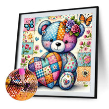 Load image into Gallery viewer, Diamond Painting - Full Square - Colorful Patchwork Bear (30*30CM)