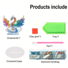 Load image into Gallery viewer, Animal Special Shaped 5D DIY Diamond Painting Tabletop Ornaments Kit Table Decor