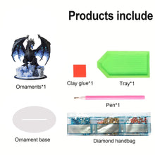 Load image into Gallery viewer, Animal Special Shaped 5D DIY Diamond Painting Tabletop Ornaments Kit Table Decor
