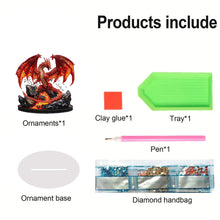 Load image into Gallery viewer, Animal Special Shaped 5D DIY Diamond Painting Tabletop Ornaments Kit Table Decor