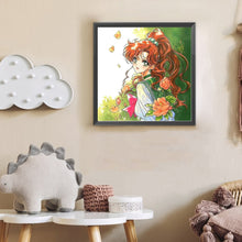 Load image into Gallery viewer, Diamond Painting - Full Round - Sailor Moon¡¤Makoto Kino (30*30CM)