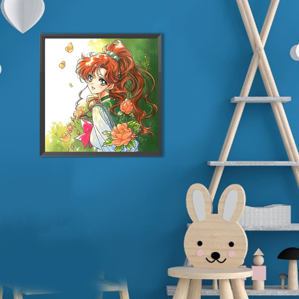 Diamond Painting - Full Round - Sailor Moon¡¤Makoto Kino (30*30CM)