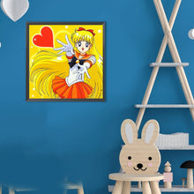 Load image into Gallery viewer, Diamond Painting - Full Round - Sailor Moon¡¤Minako Aino (30*30CM)