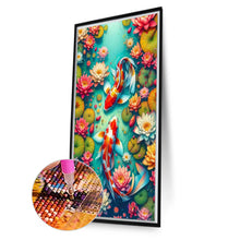 Load image into Gallery viewer, AB Diamond Painting - Full Round - Koi In The Pond (40*75CM)