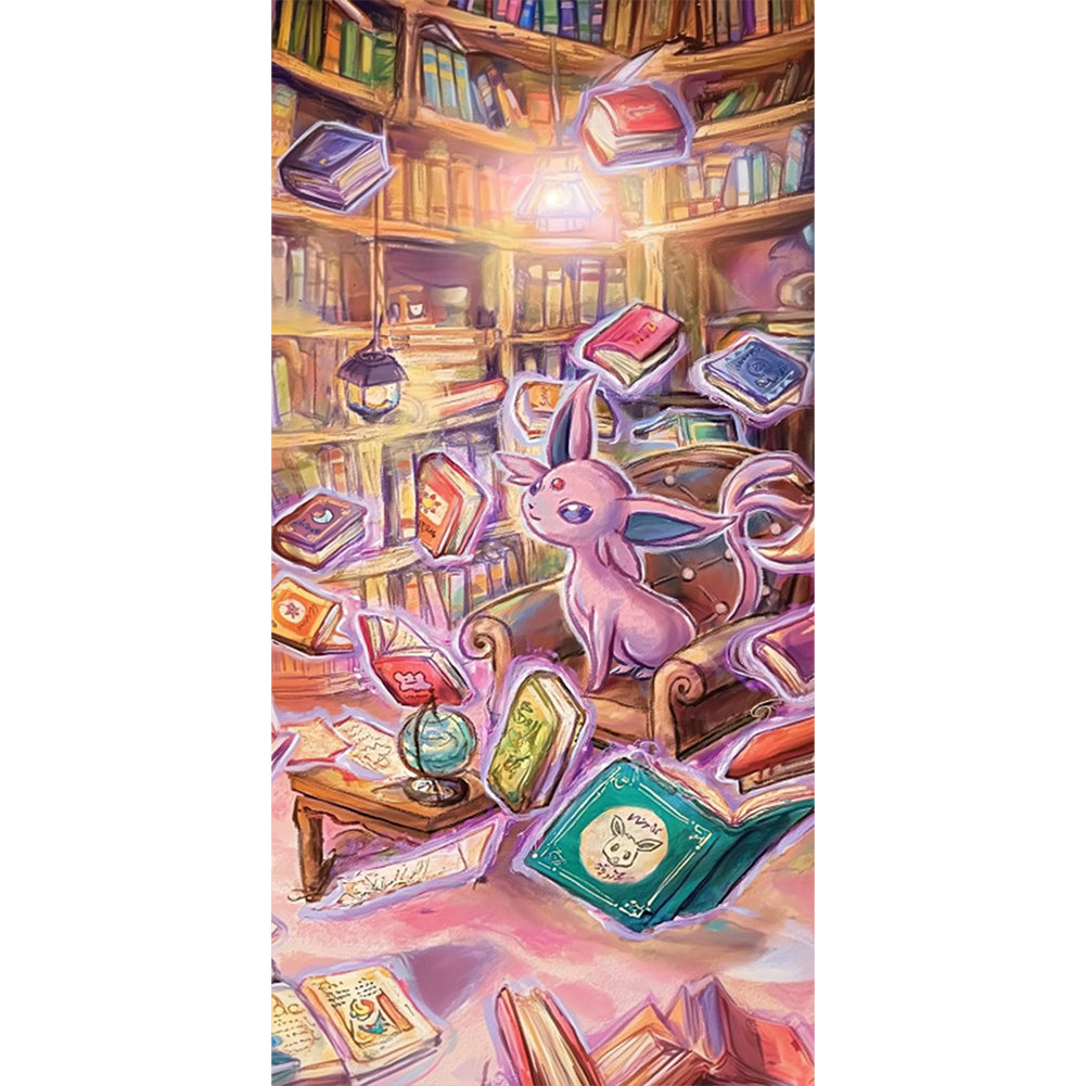 AB Diamond Painting - Full Round - Mewtwo (40*80CM)