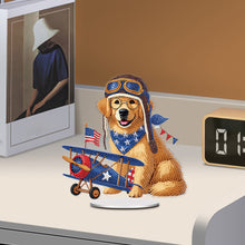 Load image into Gallery viewer, Independence Day Diamond Painting Tabletop Ornaments Kit Patriotic Centerpieces