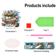 Load image into Gallery viewer, Acrylic Special Shape Flower Table Top Diamond Painting Ornament Kits Home Decor