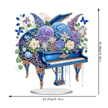 Load image into Gallery viewer, Acrylic Special Shape Flower Table Top Diamond Painting Ornament Kits Home Decor