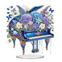 Load image into Gallery viewer, Acrylic Special Shape Flower Table Top Diamond Painting Ornament Kits Home Decor