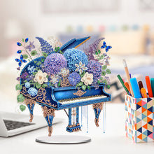 Load image into Gallery viewer, Acrylic Special Shape Flower Table Top Diamond Painting Ornament Kits Home Decor