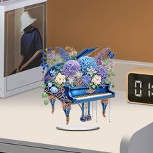 Load image into Gallery viewer, Acrylic Special Shape Flower Table Top Diamond Painting Ornament Kits Home Decor