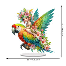 Load image into Gallery viewer, Acrylic Special Shape Flower Table Top Diamond Painting Ornament Kits Home Decor