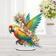 Load image into Gallery viewer, Acrylic Special Shape Flower Table Top Diamond Painting Ornament Kits Home Decor