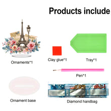 Load image into Gallery viewer, Acrylic Special Shape Flower Table Top Diamond Painting Ornament Kits Home Decor