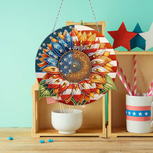 Load image into Gallery viewer, Bear DIY Diamond Art Pendant Kit Diamond Painting Hanging Pendant for Art Crafts