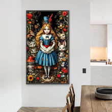 Load image into Gallery viewer, Diamond Painting - Full Round - Alice Girl (40*70CM)