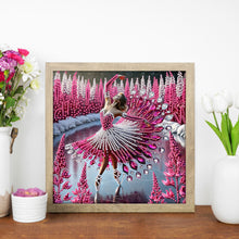 Load image into Gallery viewer, Diamond Painting - Partial Special Shaped - Dancing On Ice Girl (30*30CM)