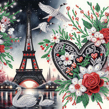 Load image into Gallery viewer, Diamond Painting - Partial Special Shaped - Eiffel Tower (30*30CM)