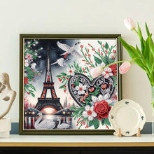 Load image into Gallery viewer, Diamond Painting - Partial Special Shaped - Eiffel Tower (30*30CM)