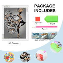 Load image into Gallery viewer, Diamond Painting - Partial Special Shaped - Black Girl (30*40CM)