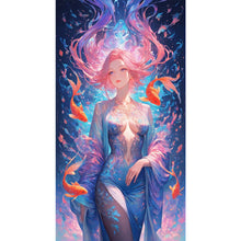 Load image into Gallery viewer, Diamond Painting - Full Round - Dream Girl (40*70CM)