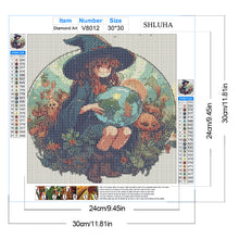 Load image into Gallery viewer, Diamond Painting - Full Round - Witch (30*30CM)