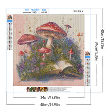 Load image into Gallery viewer, Diamond Painting - Full Round - Mushroom (40*40CM)