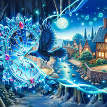 Load image into Gallery viewer, Diamond Painting - Full Round - Tearing Time And Space Eagle (40*40CM)
