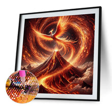 Load image into Gallery viewer, Diamond Painting - Full Round - Phoenix On Fire (40*40CM)