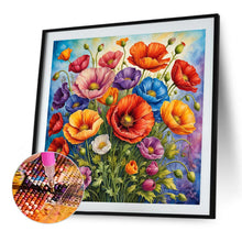 Load image into Gallery viewer, Diamond Painting - Full Round - Colored Poppy (30*30CM)