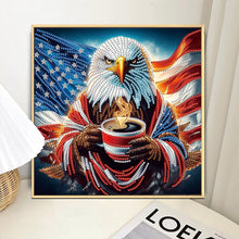 Load image into Gallery viewer, Diamond Painting - Partial Special Shaped - Independence Day Eagle (30*30CM)