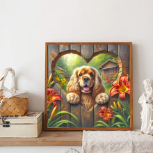 Load image into Gallery viewer, Diamond Painting - Full Round - Love Cocker Spaniel (30*30CM)