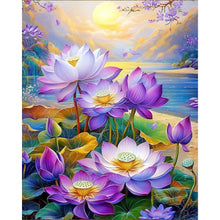 Load image into Gallery viewer, Diamond Painting - Full Round - Lotus (40*50CM)