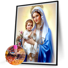 Load image into Gallery viewer, Diamond Painting - Full Round - Holy Mother Religion (40*50CM)