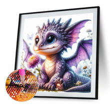Load image into Gallery viewer, Diamond Painting - Full Square - Purple Dragon (30*30CM)