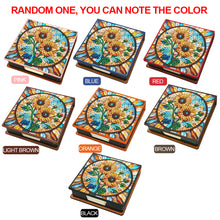Load image into Gallery viewer, Birds Leather Diamond Art Note Box with 150 Sheets of Paper for Adults Beginners