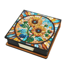Load image into Gallery viewer, Birds Leather Diamond Art Note Box with 150 Sheets of Paper for Adults Beginners
