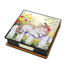 Load image into Gallery viewer, Birds Leather Diamond Art Note Box with 150 Sheets of Paper for Adults Beginners