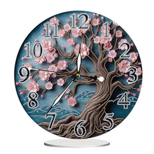 Load image into Gallery viewer, Acrylic Special Shape Tree Of Life 5D Diamond Painting Clock Art Craft for Adult