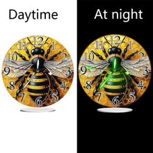 Load image into Gallery viewer, Acrylic Special Shape Bee 5D Diamond Painting Clock Art Craft for Adults