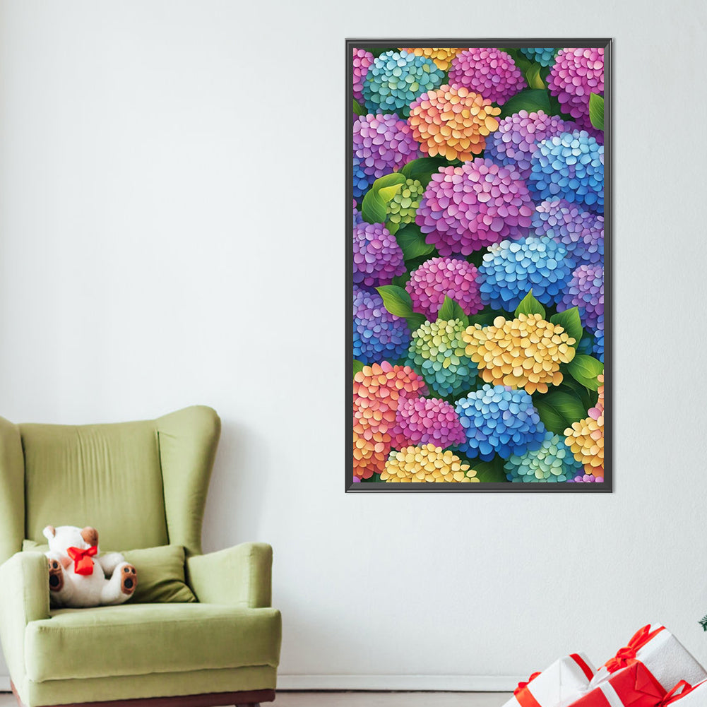 AB Diamond Painting - Full Round - Hydrangea Bush (40*70CM)