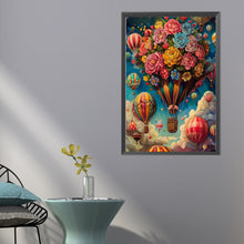 Load image into Gallery viewer, AB Diamond Painting - Full Round - Flower Balloon In The Sky (40*60CM)