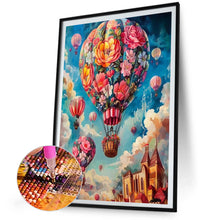 Load image into Gallery viewer, AB Diamond Painting - Full Round - Flower Balloon In The Sky (40*60CM)