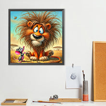 Load image into Gallery viewer, Diamond Painting - Full Round - Talking Lion Mouse (40*40CM)