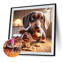 Load image into Gallery viewer, Diamond Painting - Full Round - Dog Who Knocked Over Cookies (40*40CM)