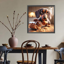 Load image into Gallery viewer, Diamond Painting - Full Round - Dog Who Knocked Over Cookies (40*40CM)