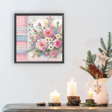 Load image into Gallery viewer, Diamond Painting - Partial Special Shaped - Bouquet Flowers (30*30CM)